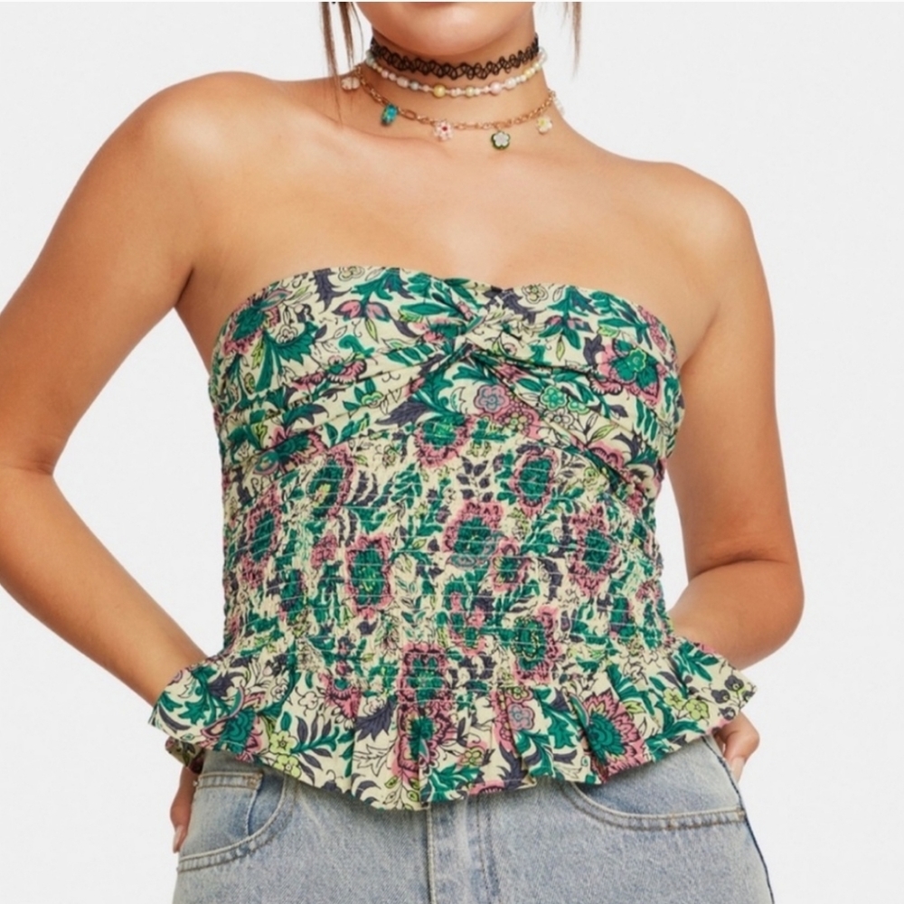 Free People One More Time Tube Top Size Large - Picture 8 of 8